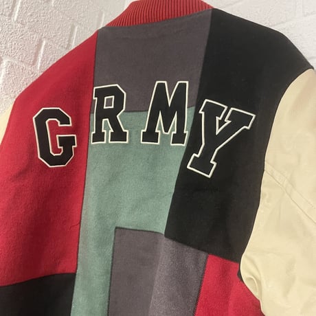GRMY/WOOL Baseball Jacket "GREEN"