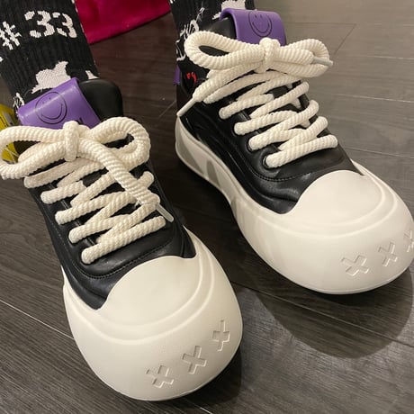 KillWinner ✖︎ SMILEY /Smile Leather Sneaker