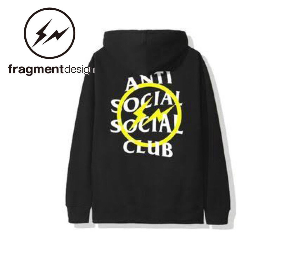 Anti Social Social Club× Fragment Design /Hoodi 