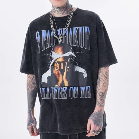 Mismatch NYC/”2PAC ” vintage Tee