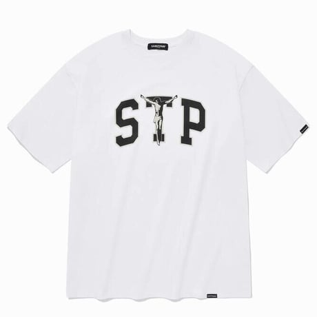 SAINT PAIN/STP LOGO Tee WHITE