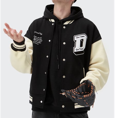 WOSS.official/ Logo Stadium Jacket