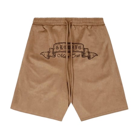 WOSS.official/Suede Set UP(shirts ＋ shorts)  BROWN