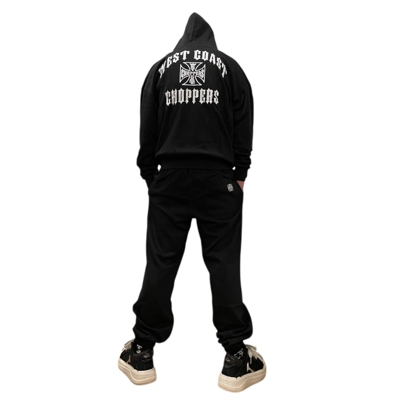 West Coast Choppers/ OverSize Zip Up Hoodie (SE