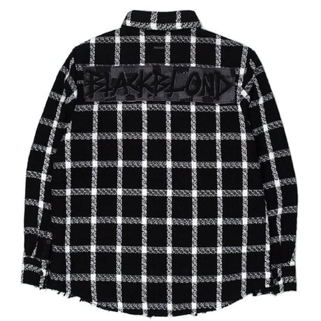 BLACK BLOND/Tweed Long  Jacket BLACK