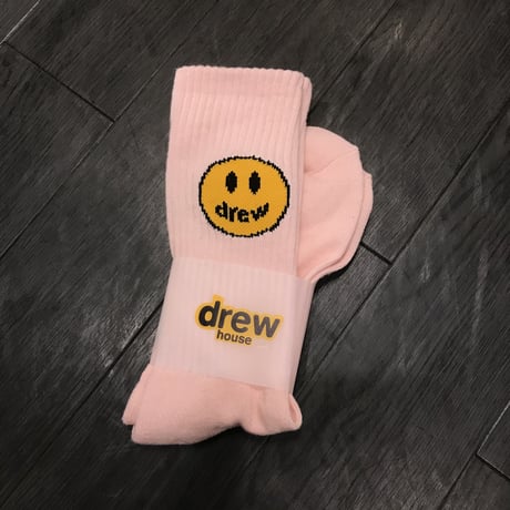 Drew House/Mascot Socks PALE PINK
