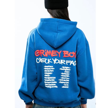 GRMY/GRIMEY BOYS VINTAGE HOODIE  BLUE