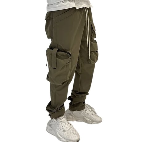 Mismatch NYC/Pocket Cargo pants BLACK/KHAKI