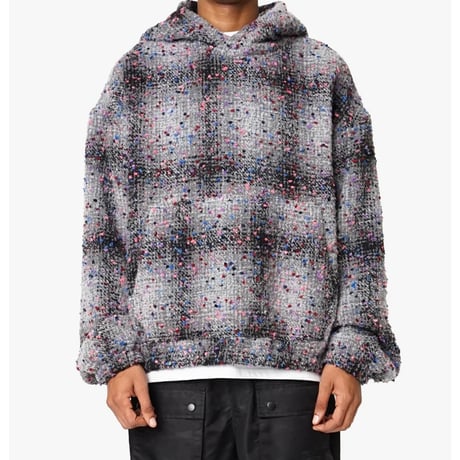 EPTM/FLANNEL Tweed HOODIE