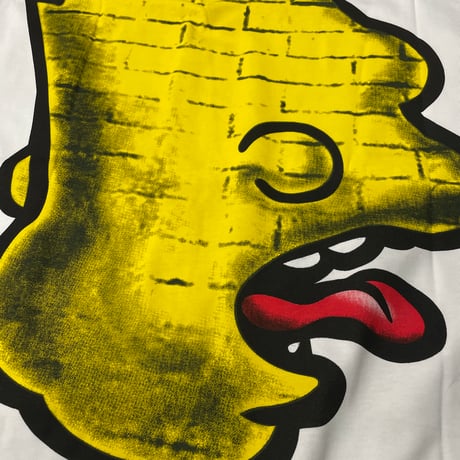 Mismatch NYC/Crazy Simpsons hommage tee  (WHITE)
