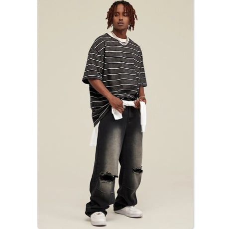 Mismatch NYC/Washed oversize Tee
