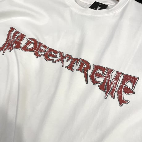 Mismatch NYC/Washed cross Longsleeve Tee WHITE