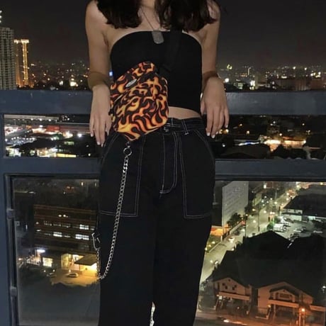Petals and Peacocks/Flame shoulder BAG