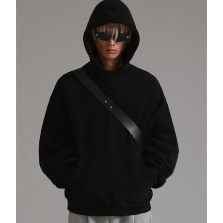 Like The Most/ Balloon Over Hoodie  "BLACK"