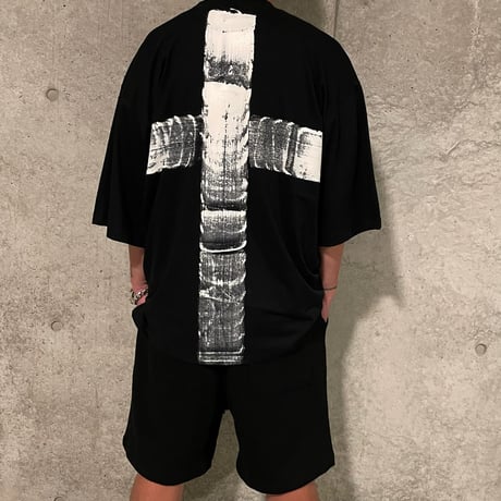 By The R/ Cross Paint Shorts  "SET UP"