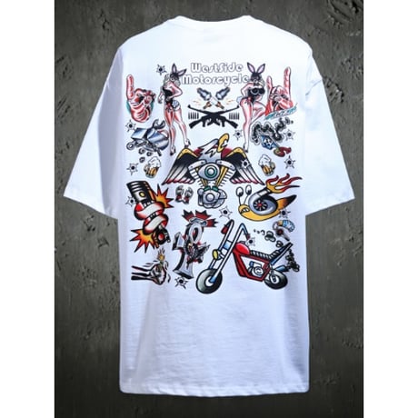 By The R/Tatoo Art Tshirts (WHITE)