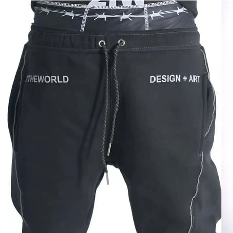 2TW®︎ /  Hoodie + Pants (SET UP)  BLACK