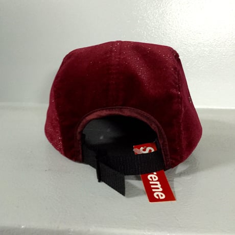 SUPREME/CAMP CAP ボルドー