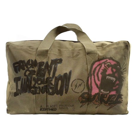 Travis Scott ✖︎  Fragment design /military Hand Bag