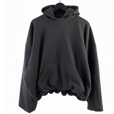 YEEZY GAP by BALENCIAGA /  Logo Hoodie  "WASH BLACK"