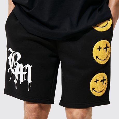 BOOHOO/ SMILE cotton Shorts