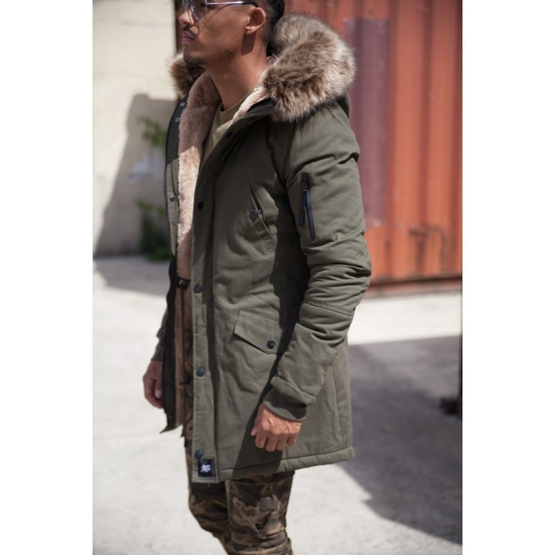 Sixth June/FUR モッズコート KHAKI | BINGOSTAR ・ ビンゴスター