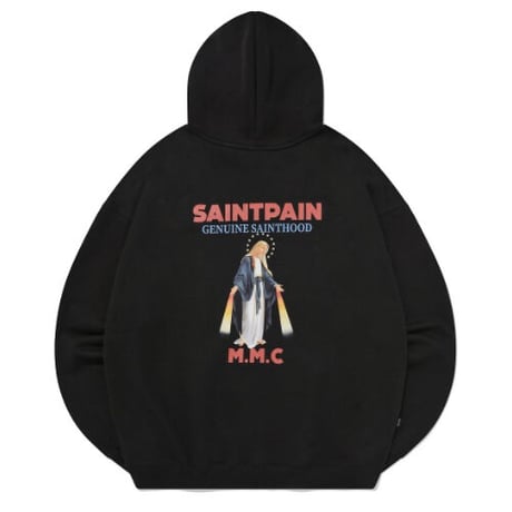 SAINT PAIN/ Mary Hoodie BLACK