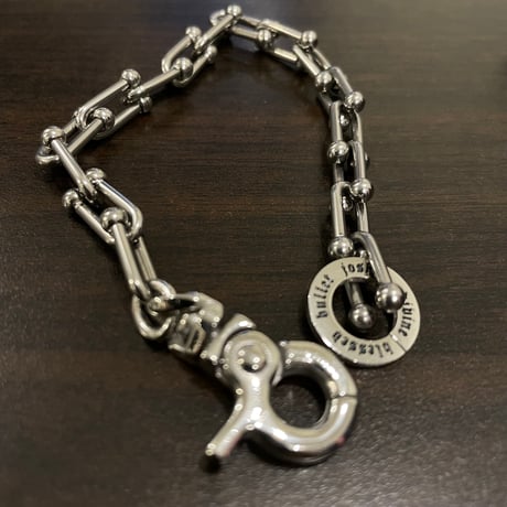 BLESSED BULLET/ Chain bracelet