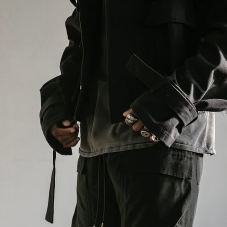 MNML/Cropped M65 Jacket "BLACK"