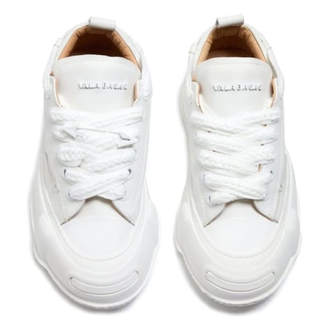 VALABASAS / Leather Sneaker "WHITE"