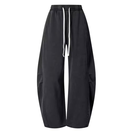 Mismatch NYC/Washed barrel SweatPants "Vintage Black"