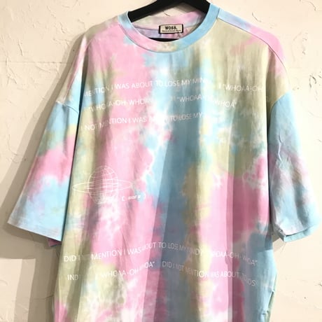 WOSS.official/TieDie  Oversized  Tee