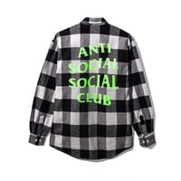 Anti Social Social Club/Logo チェックシャツ