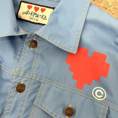 Underlated/Flame blue Shirts Jacket