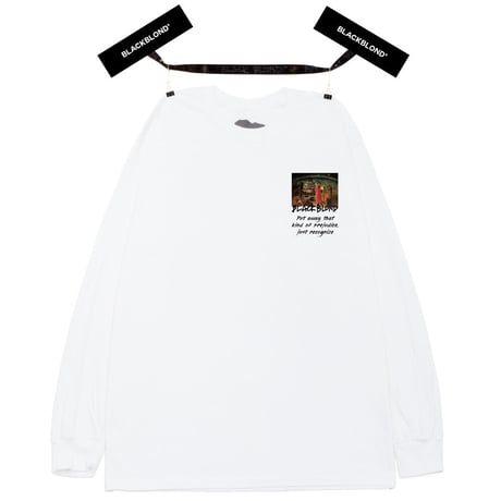 Black Blond/BBD INFERNO LongSleeve Tshirts (WHITE)