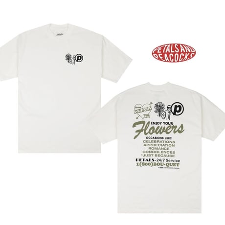 Petals and Peacocks /with love  Tshirts