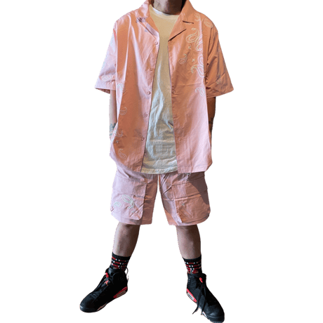 EPTM/Paisley Shirts "PINK"  (SET UP)