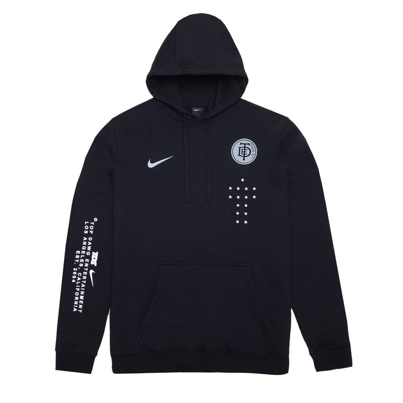 Kendrick Lamar × NIKE/ HOODIE BLACK | BINGOSTAR