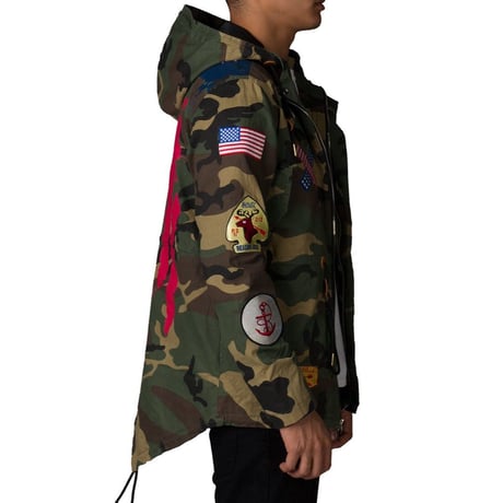 Reason Clothing Newyork/Camo Jacket