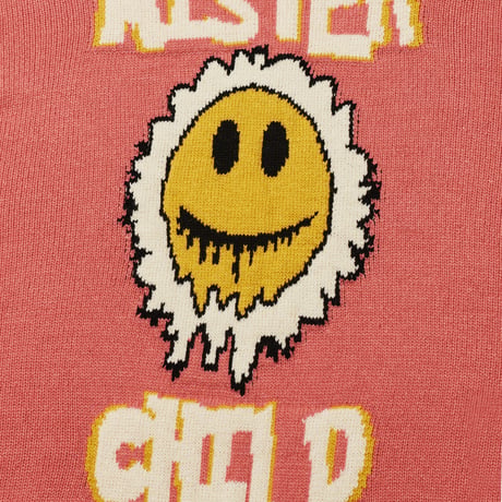 MISTERCHILD /WOOL Logo Knit  "PINK"