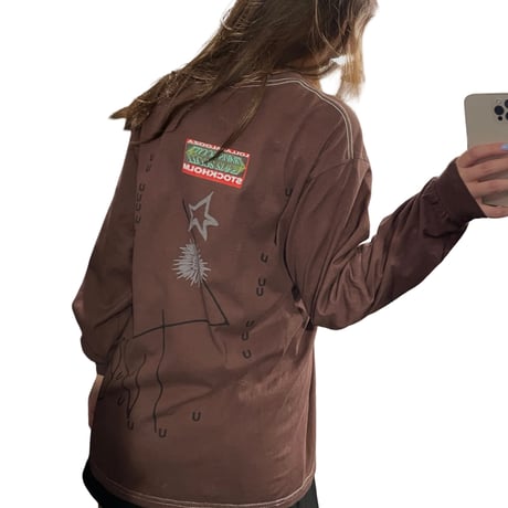 Travis Scott /UTOPIA tour Longsleeve Tshirts  BROWN