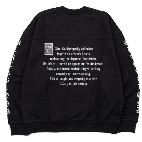 BLACK BLOND/Crushed Faith Crewneck shirts