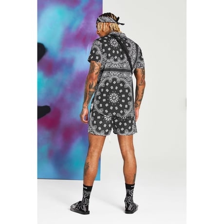 BOOHOO × Migos /BANDANA Set Up  BLACK