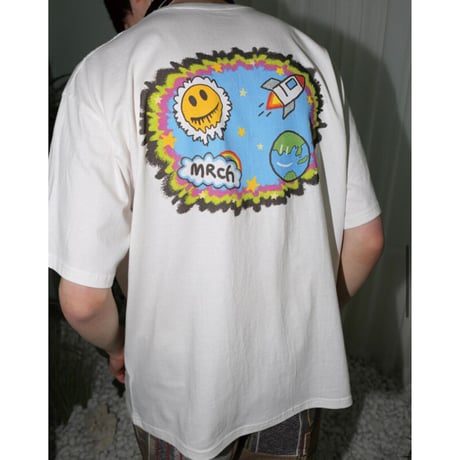 MISTER CHILD/MULTI  LOGO Tshirts "WHITE"