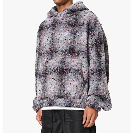 EPTM/FLANNEL Tweed HOODIE