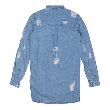 Sixth June/Damaged Denim Long shirts