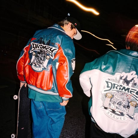 GRMY/DEEPER PU LEATHER JACKET