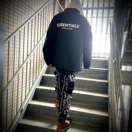 FOG Essentials/souvenir jacket "Black"