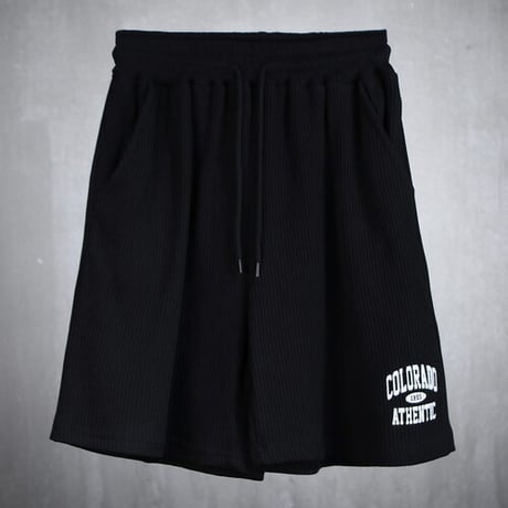 By The R/ Thermal college Set UP (Tops&Shorts) "BLACK"