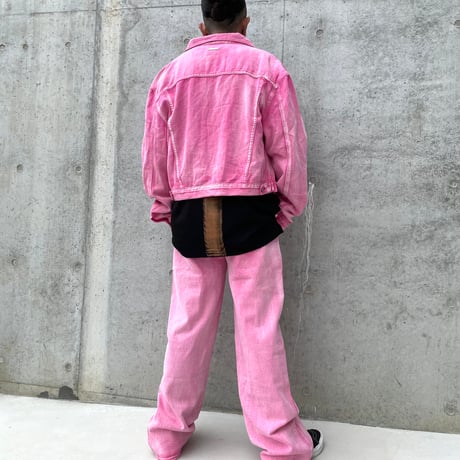 Mismatch NYC/Washed Pink Denim Set Up